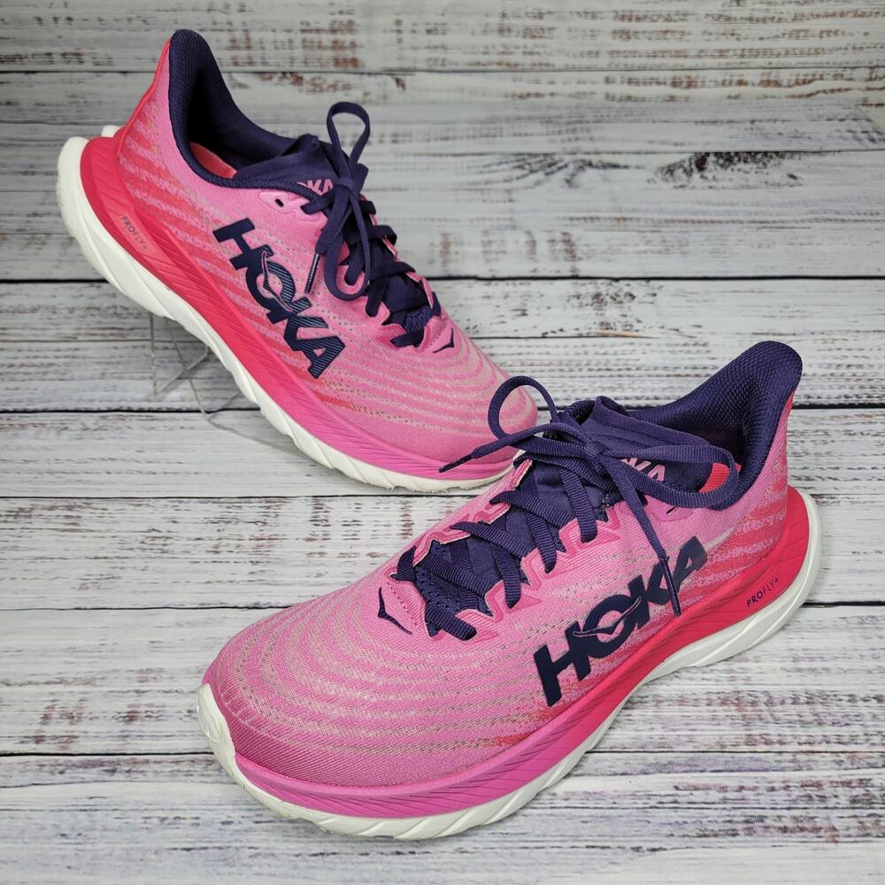 Hoka Mach 5 Women's Running Shoes Bright Pink | Size 8